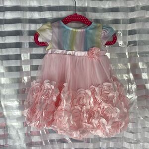 Nannette Cap Sleeve Infant Party Dress